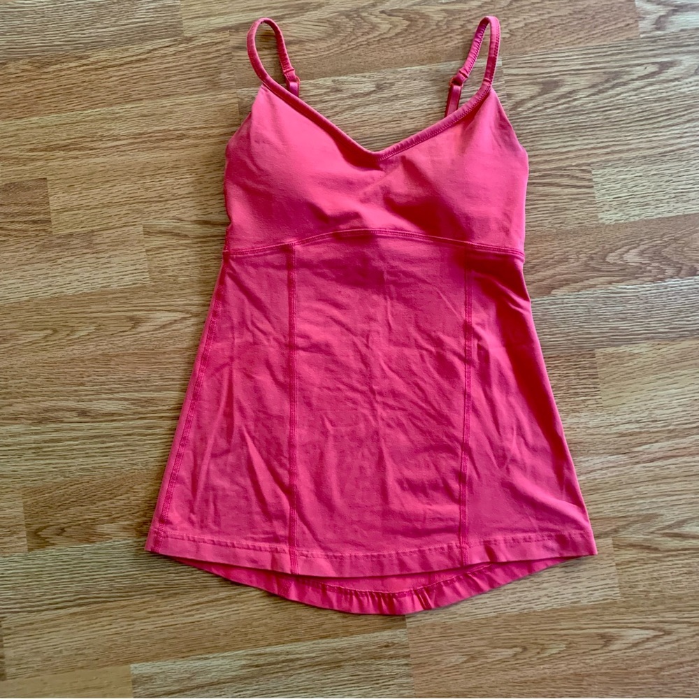lululemon athletica Pink Strappy Tank Top size 6